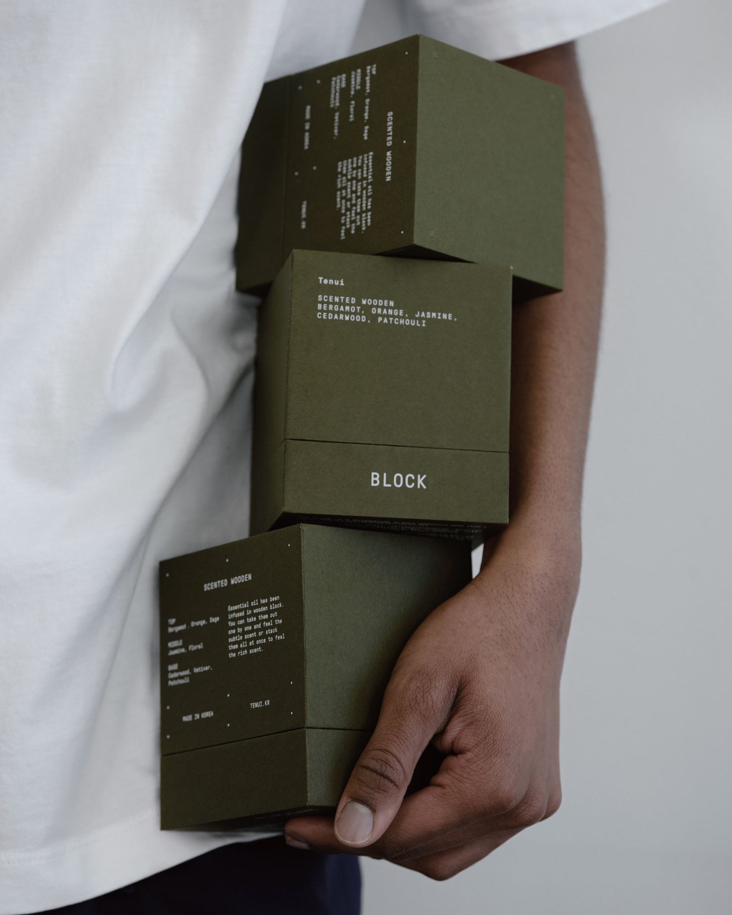 SCENTED WOODEN BLOCK